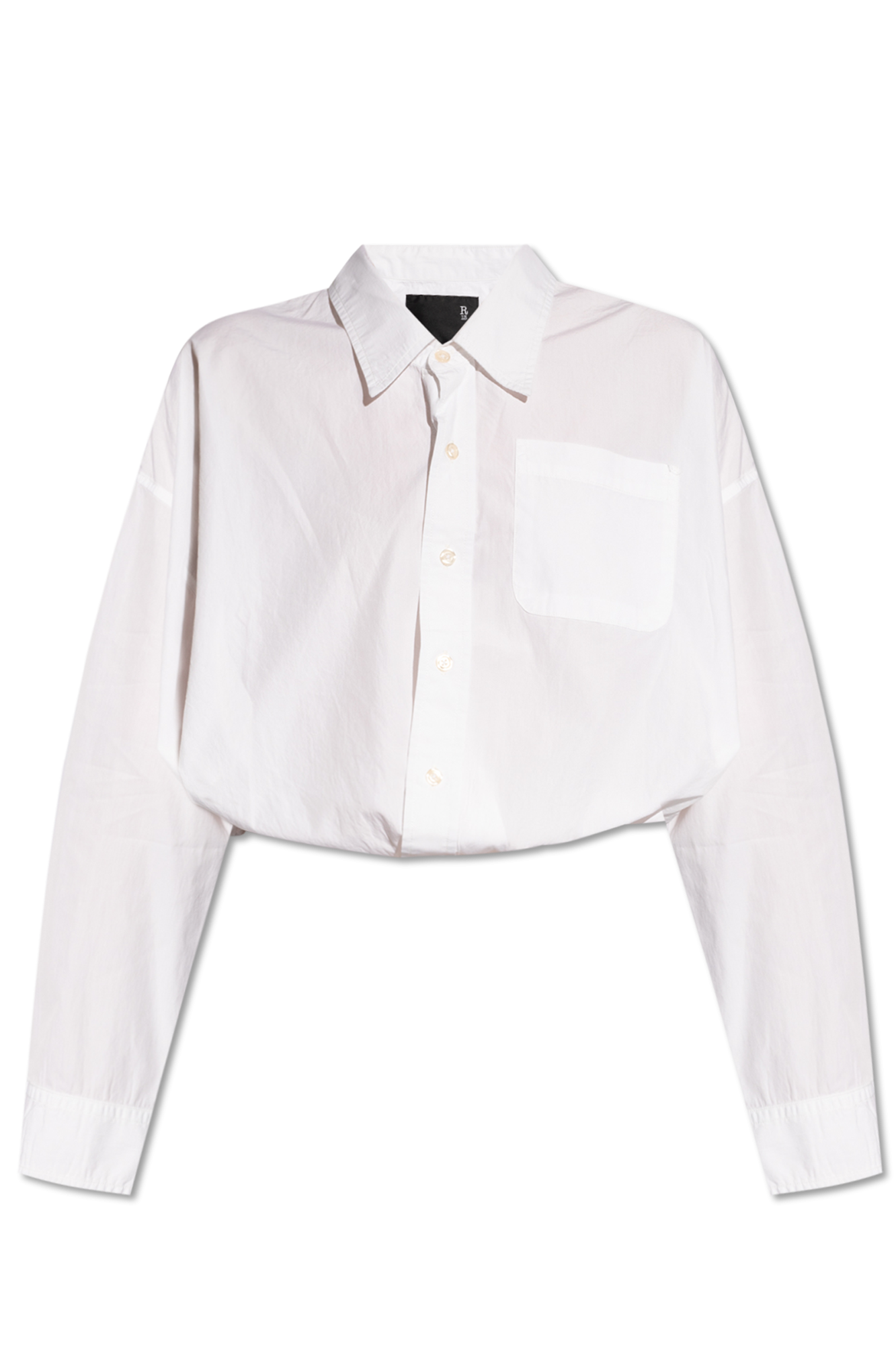 White Cotton shirt R13 Vitkac GB